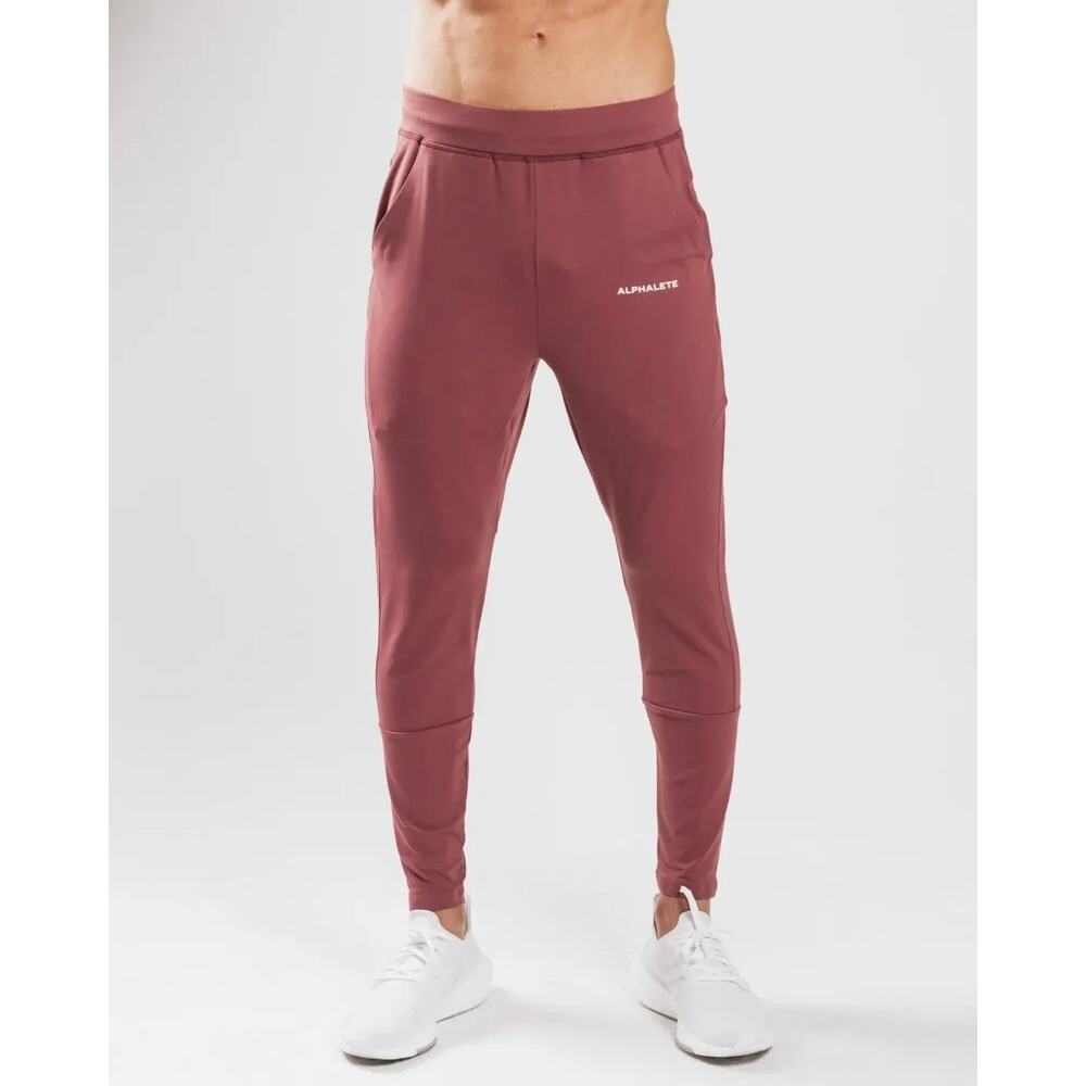 Alphalete Men’s Premium Trace Jogger in Mauve